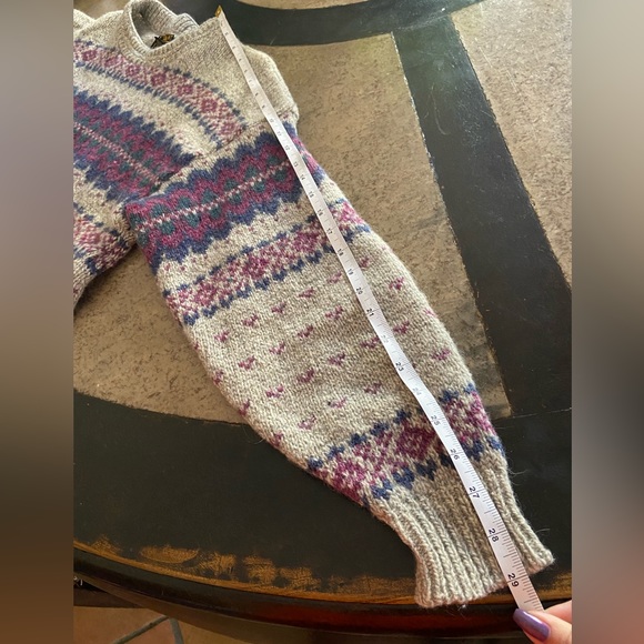 Vintage Eddie Bauer Women’s Fair Isle Sweater nordic vintage sweater 90’s Y2K - Picture 8 of 9